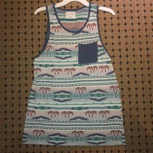 Tropical Tank Top Cotton Medium